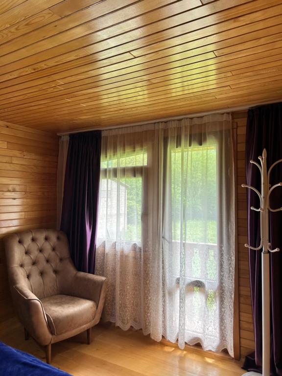 Posezení v ubytování Cottage in Mestia