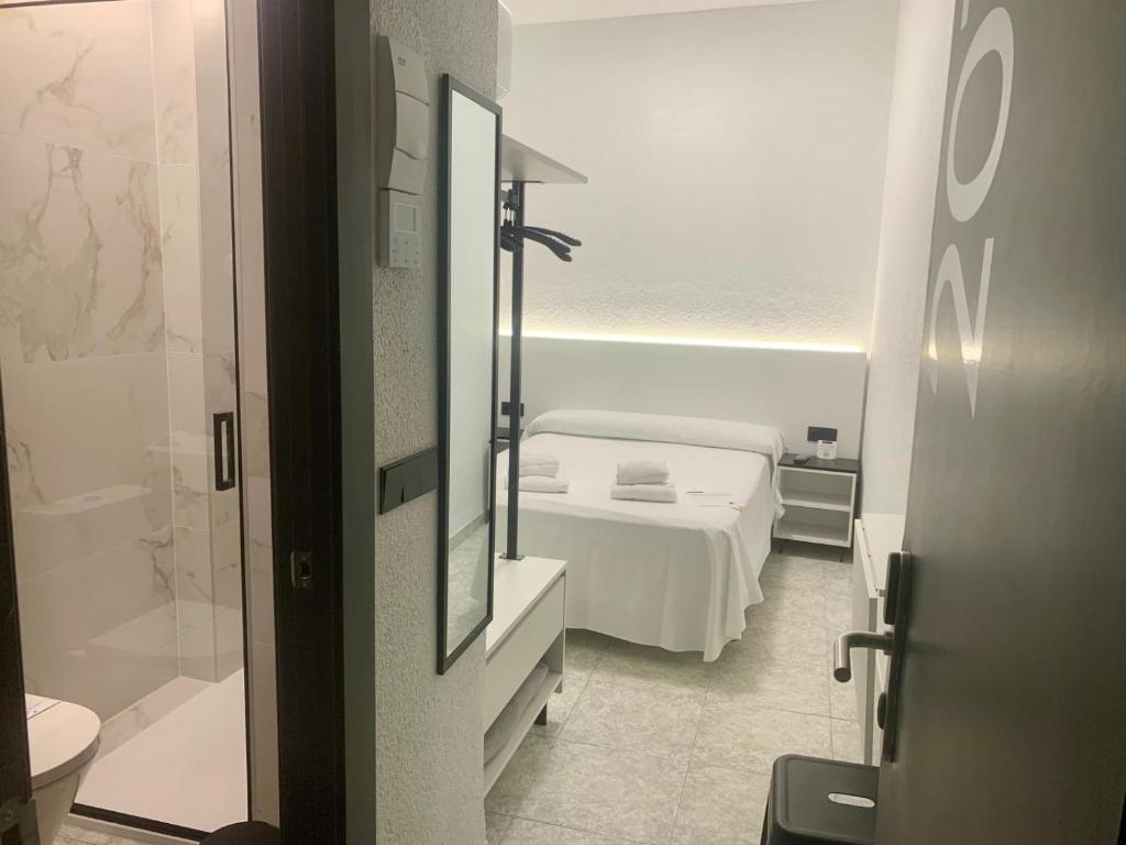 Koupelna v ubytování Hotel DL Urban