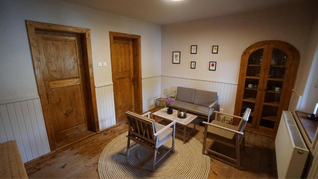 Posezení v ubytování Valea Verde Retreat Transilvania