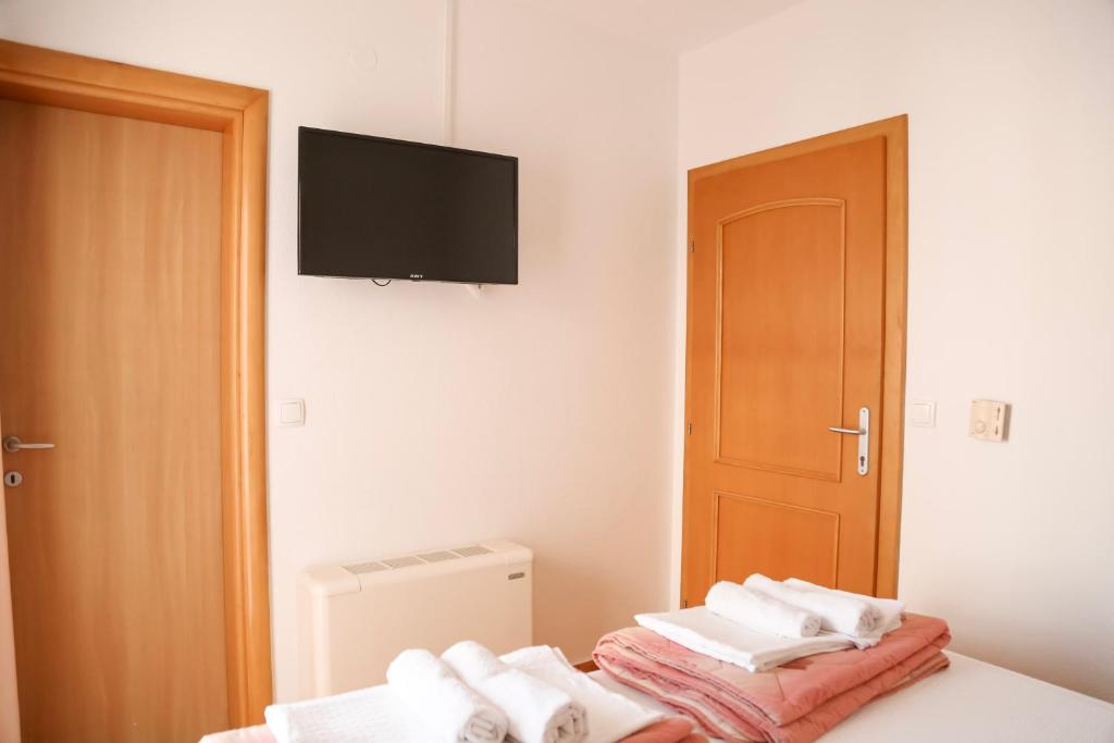 Postel nebo postele na pokoji v ubytování Villa Lasić Neum