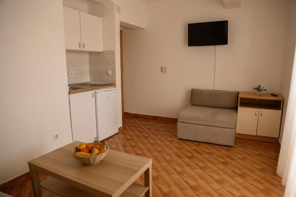 Kuchyň nebo kuchyňský kout v ubytování Villa Lasić Neum