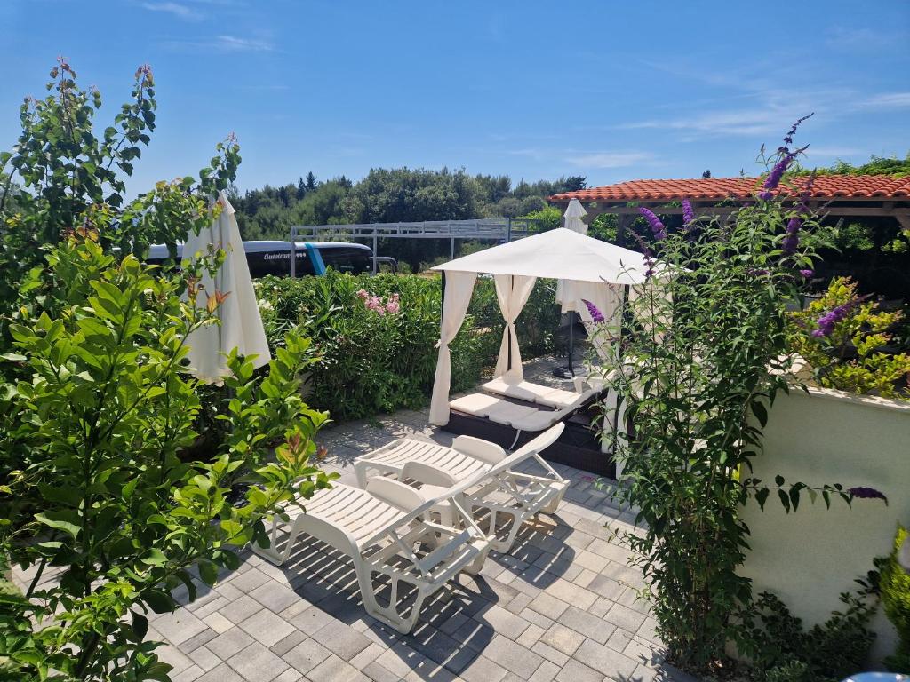 Zahrada ubytování Apartments Vukman