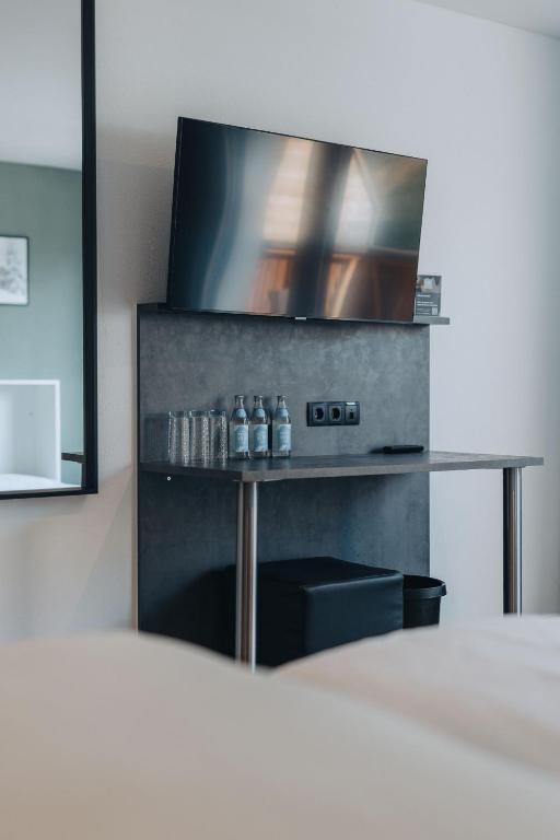Kuchyň nebo kuchyňský kout v ubytování Fairrooms - Self-Check-In