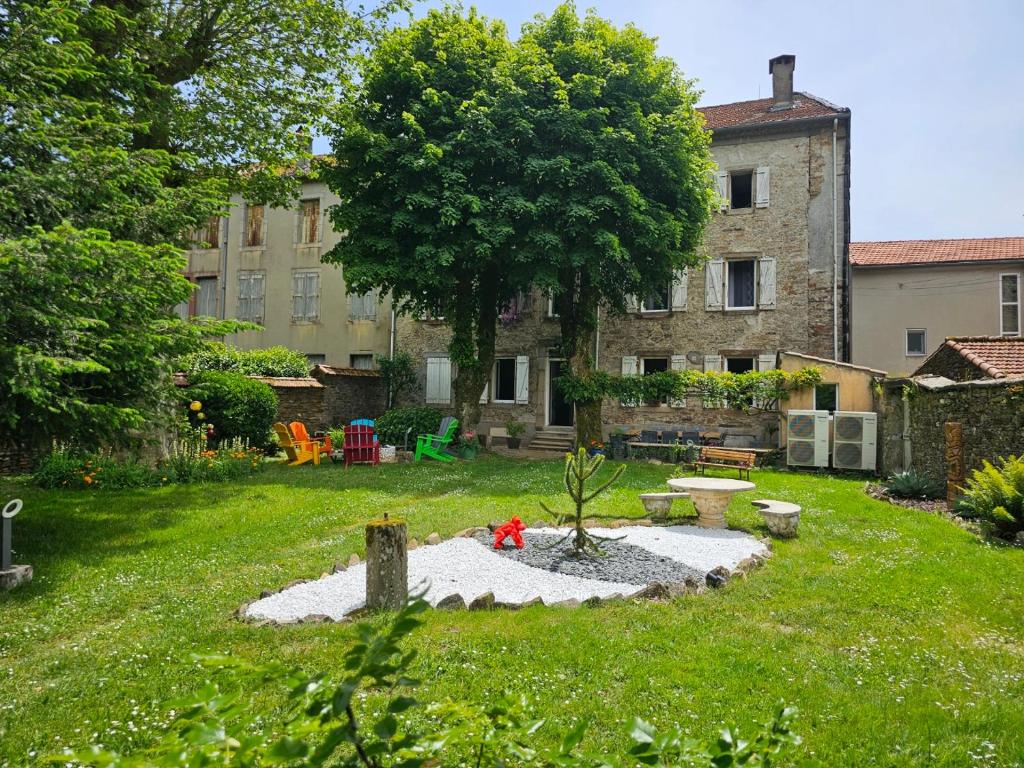 Zahrada ubytování Bastide du Thoré