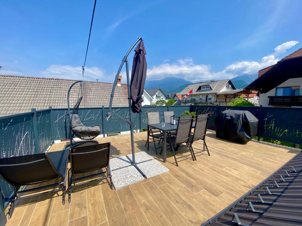 Nespecifikovaný výhled na hory nebo výhled na hory při pohledu z apartmánu