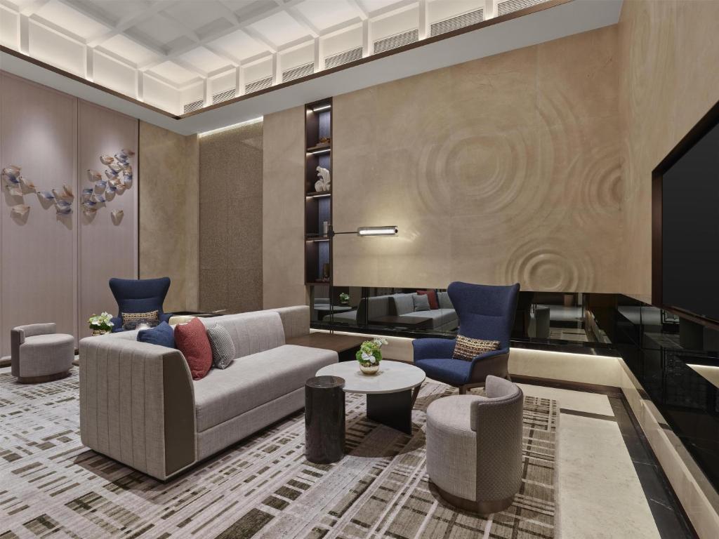 Posezení v ubytování Hilton Shanghai Greater Hongqiao