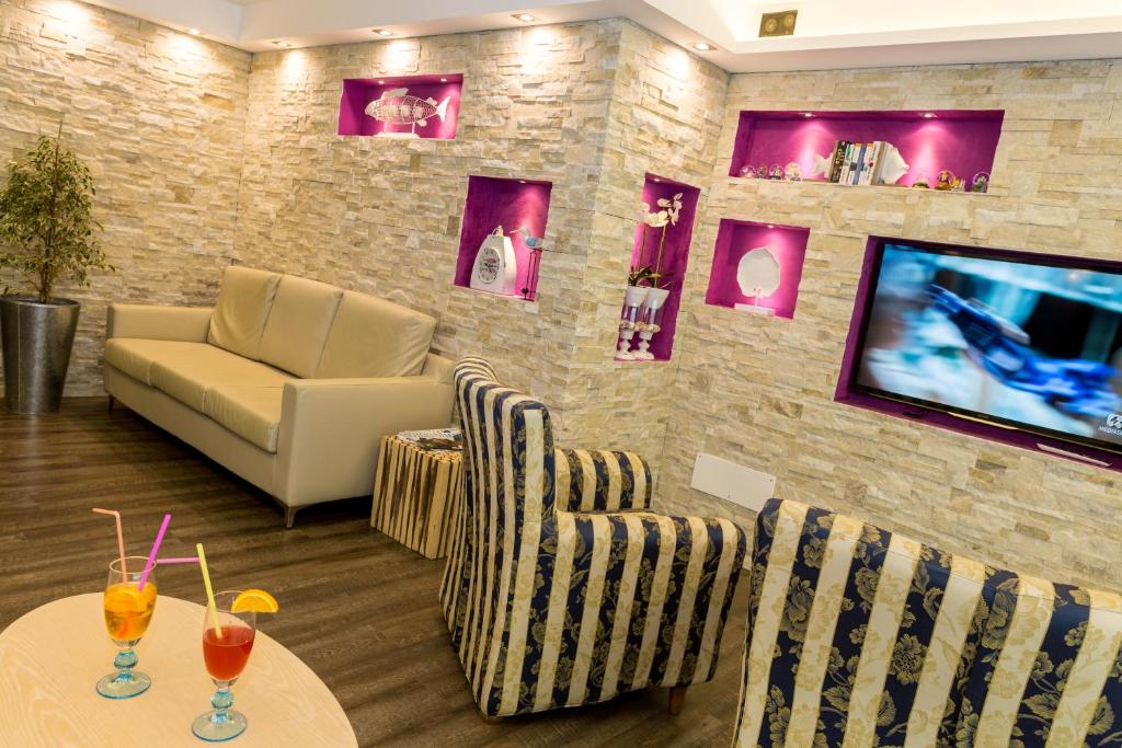 Posezení v ubytování Hotel Rivamare
