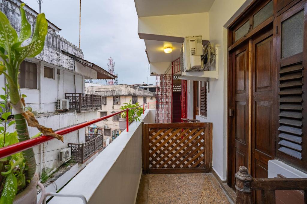 Balkón nebo terasa v ubytování Zenji Hotel