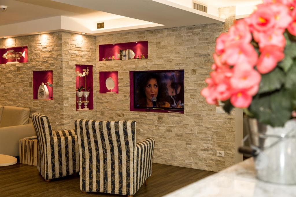 Posezení v ubytování Hotel Rivamare