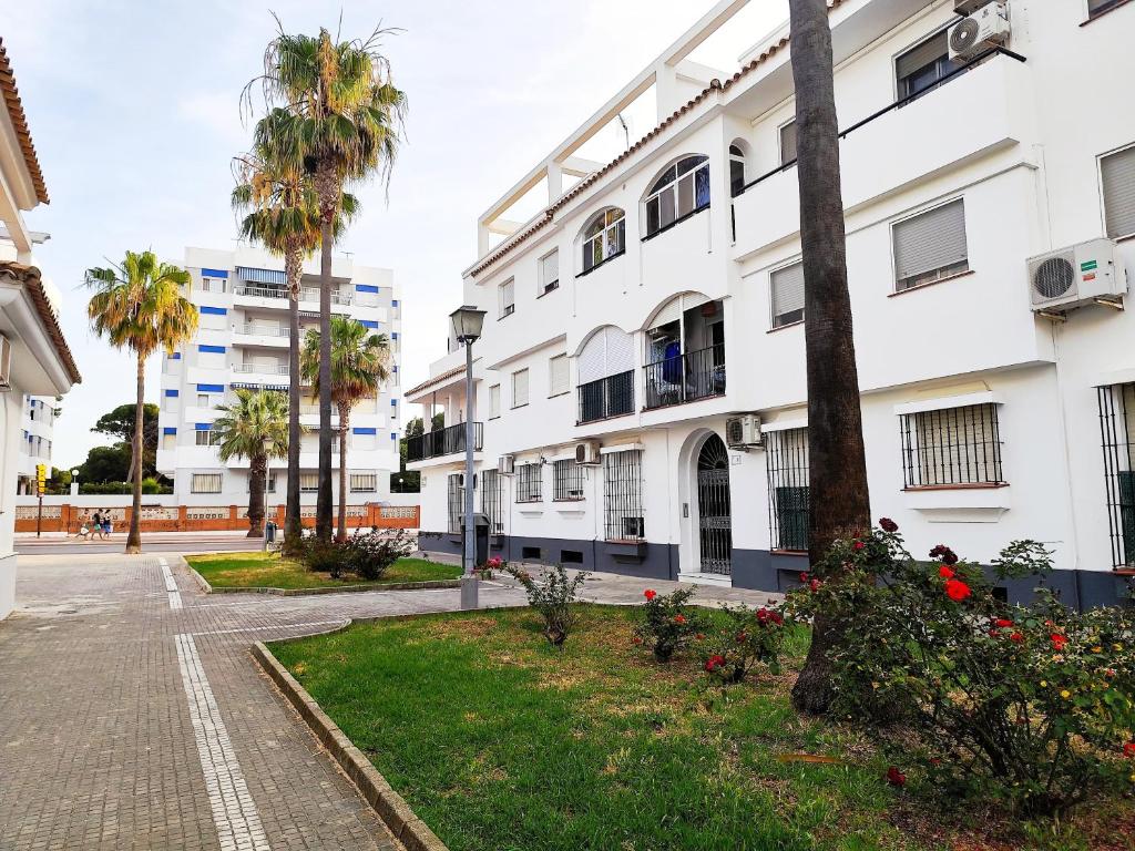 Budynek, w którym mieści się apartament