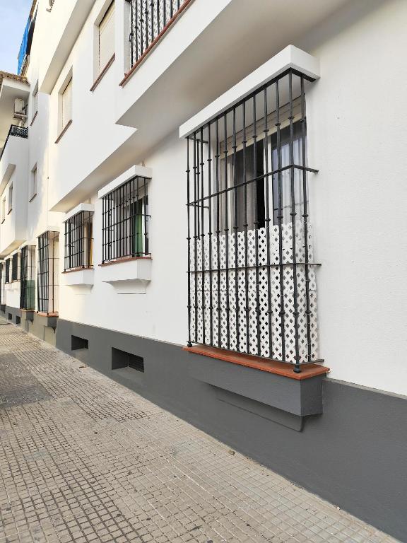 Budynek, w którym mieści się apartament