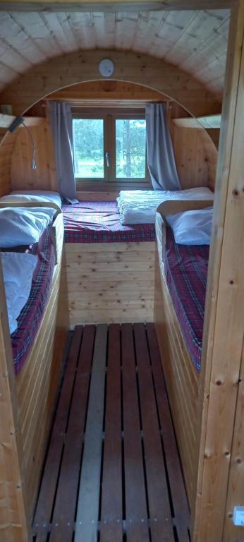 Postel nebo postele na pokoji v ubytování Camping La Maltournée
