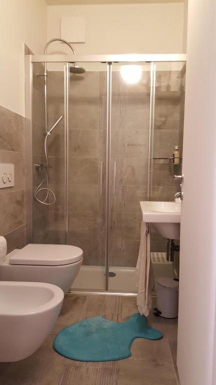 Koupelna v ubytování B&B Un mare di Gioia
