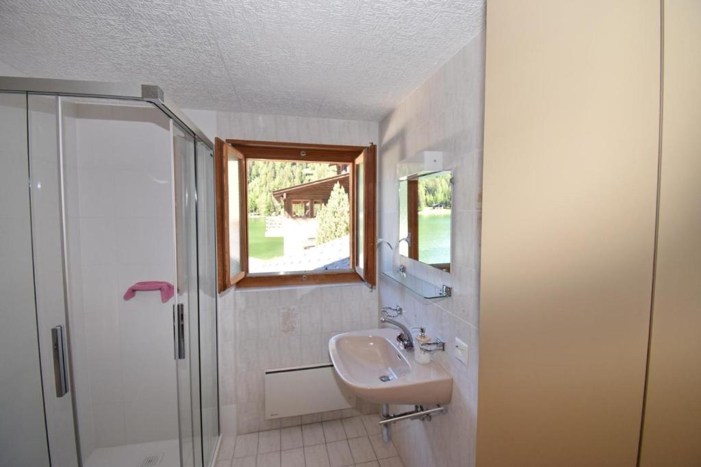 Koupelna v ubytování Le Cabanon