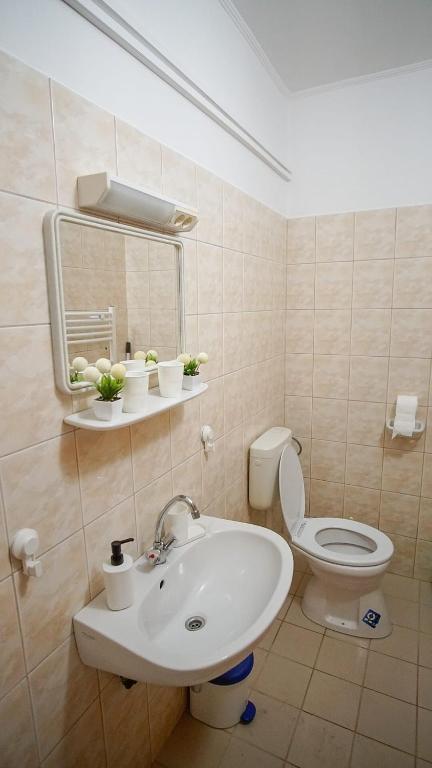 Koupelna v ubytování Zam-Zem Holiday Apartman