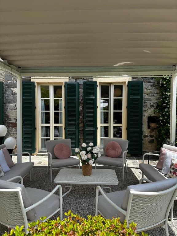 Posezení v ubytování Hotel Antica Stallera