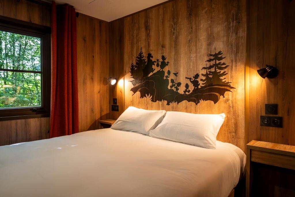 Cama o camas de una habitación en Disney Davy Crockett Ranch