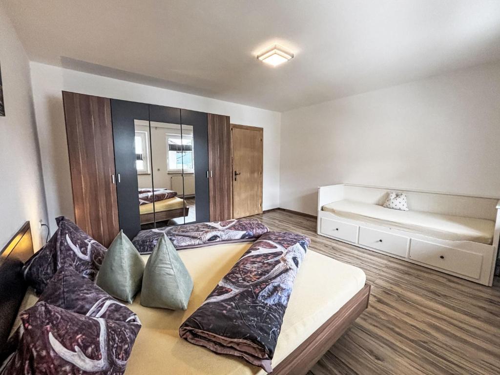 Posteľ alebo postele v izbe v ubytovaní Apartment Hannah Lena by Interhome