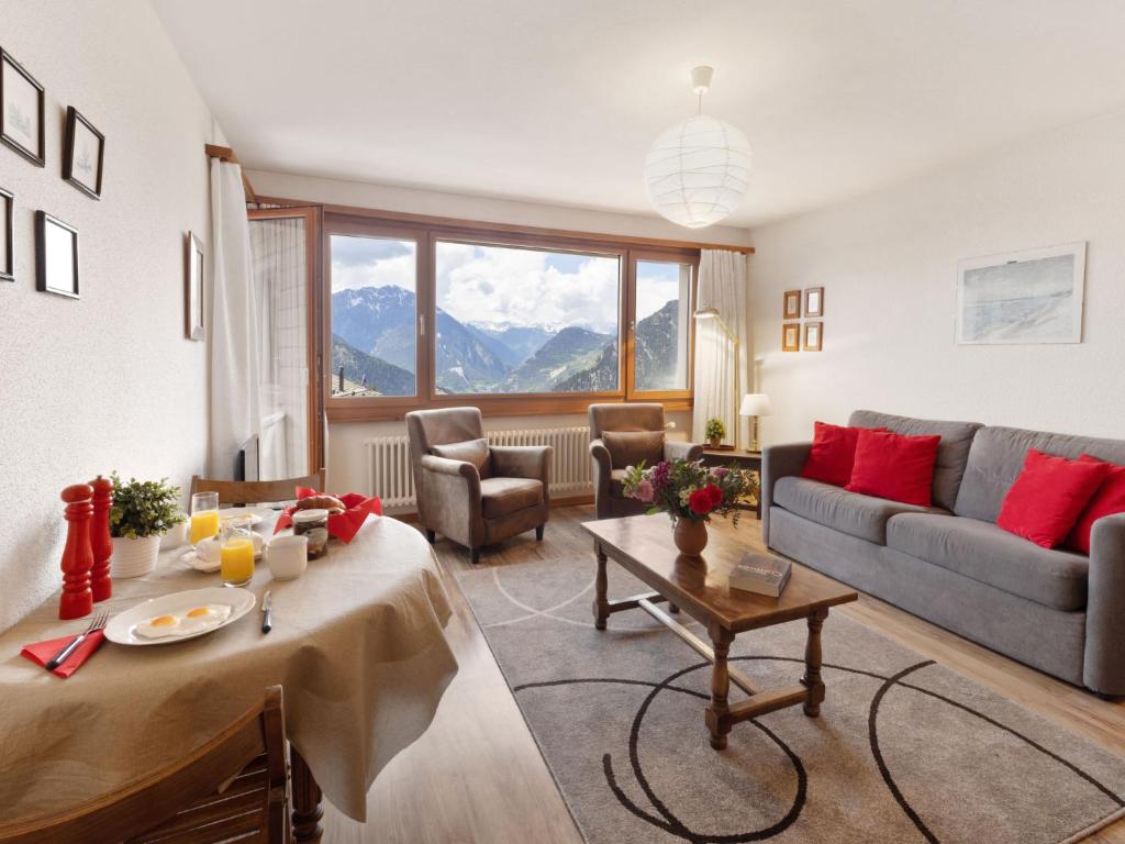 Posezení v ubytování Apartment Bruyères A32 by Interhome