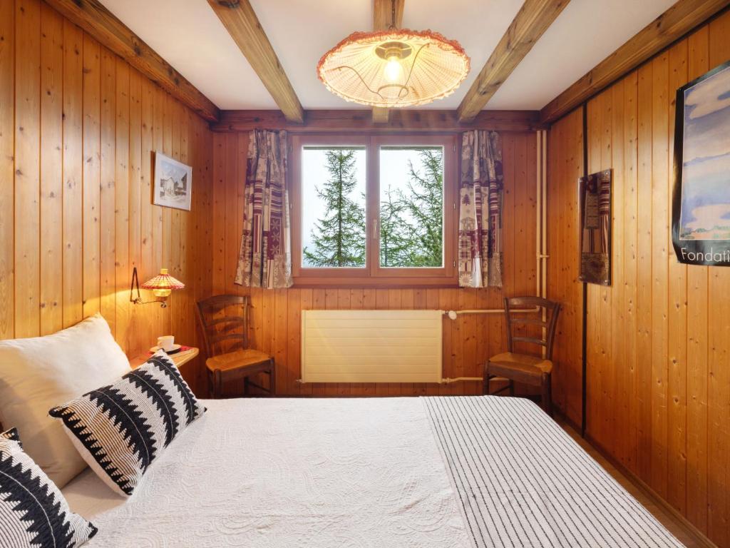 Postel nebo postele na pokoji v ubytování Apartment Haimavati by Interhome