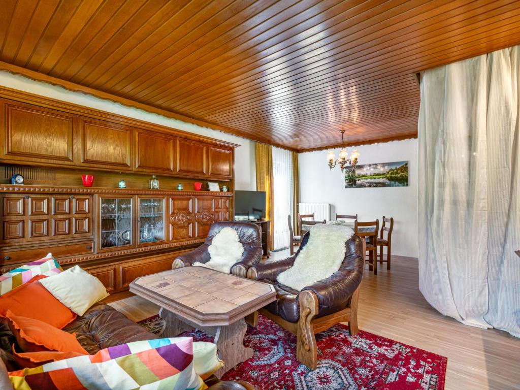 Kuchyň nebo kuchyňský kout v ubytování Holiday Home Zeitlos by Interhome