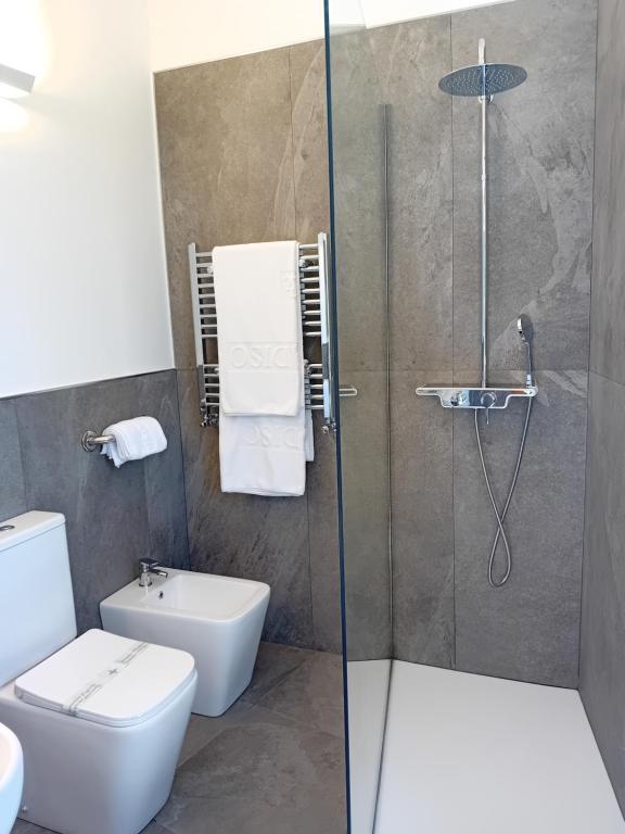 Koupelna v ubytování Hotel Paradiso Portov enere