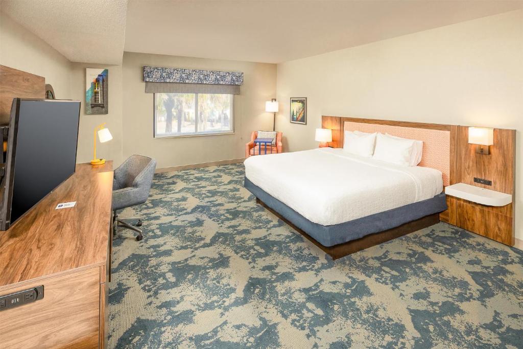Hampton Inn & Suites St. Augustine-Vilano Beach - Habitación Estándar King