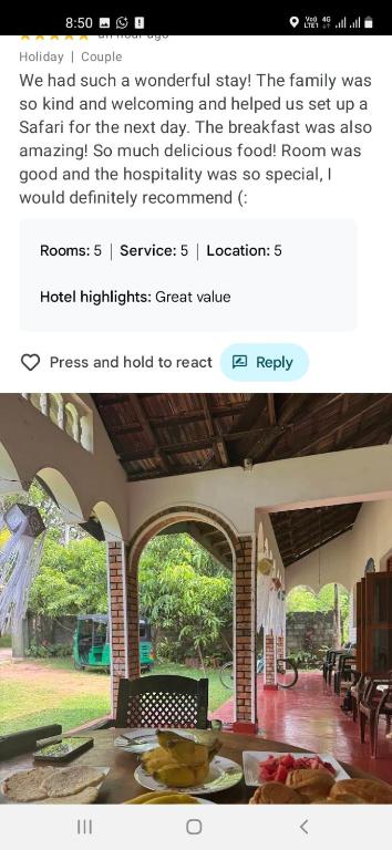 Fotografie z fotogalerie ubytování Sigiriya Lions Rest Hostel v destinaci Sigiriya