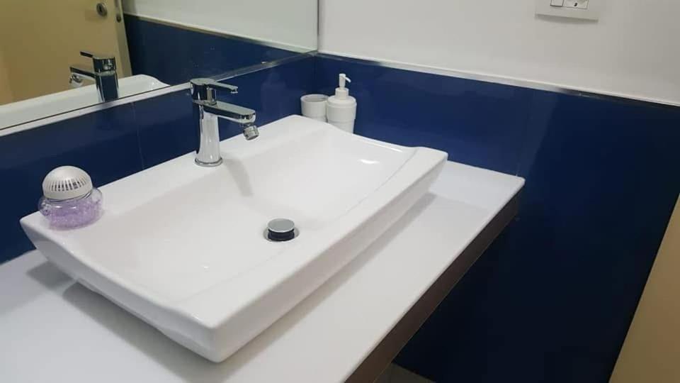 Koupelna v ubytování BrezzaMarina