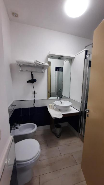 Koupelna v ubytování BrezzaMarina