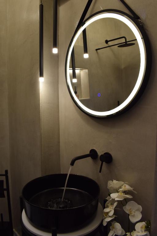 Koupelna v ubytování Platamon Boho Apartment 2- Με θέα την θάλασσα