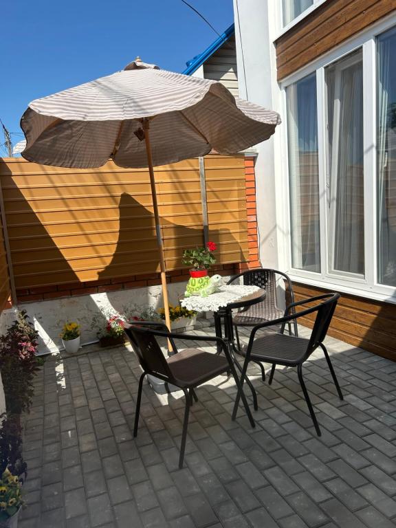 Patio nebo venkovní prostory v ubytování Гостьовий Дім Guest House