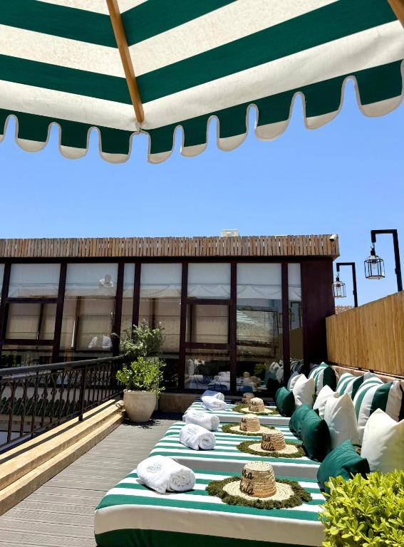Balkón nebo terasa v ubytování Riad Casa Felicità & SPA