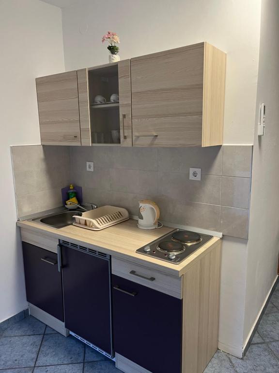 Kuchnia lub aneks kuchenny w obiekcie Apartmani Italo