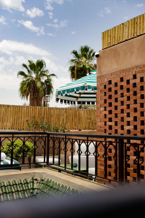 Balkón nebo terasa v ubytování Riad Casa Felicità & SPA