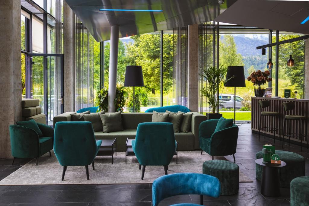Posezení v ubytování DION Hotel Wattens
