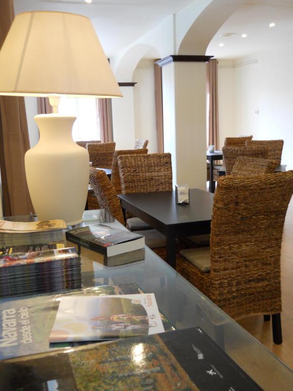 Posezení v ubytování Hotel Elizondo