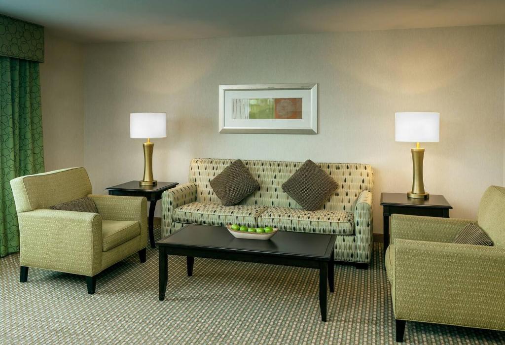 Posezení v ubytování Hilton Garden Inn Seattle/Bothell