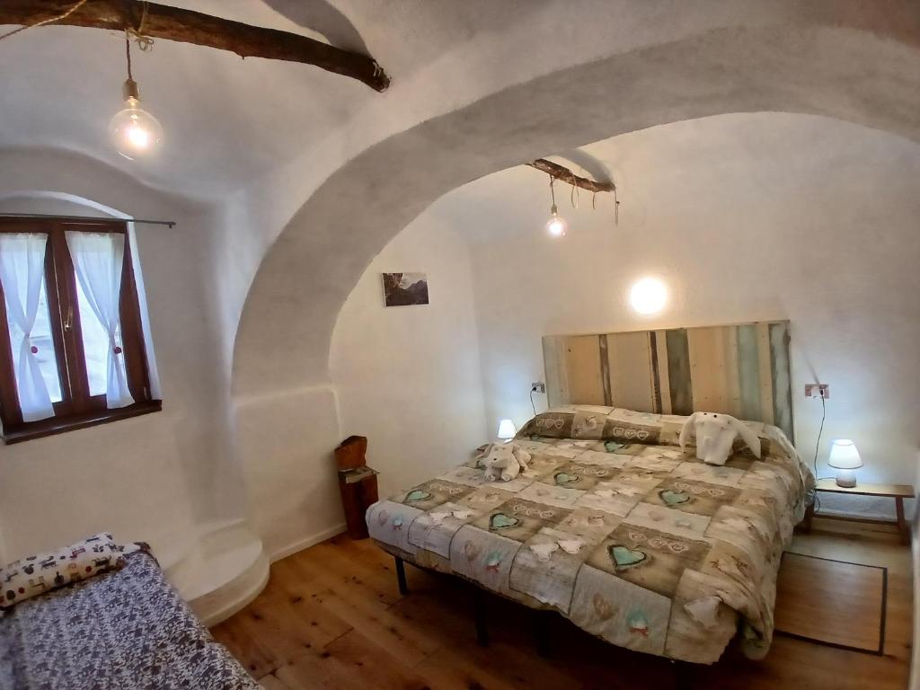 Postel nebo postele na pokoji v ubytování B&B 8A CASTELBIANCO