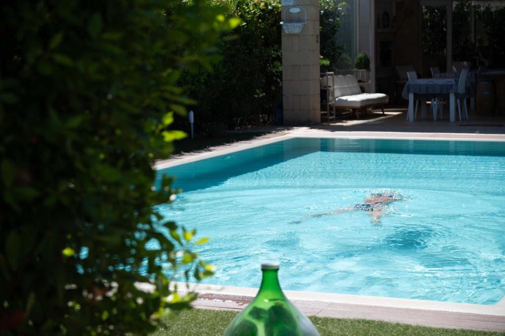 The swimming pool at or close to La linea dell'orizzonte