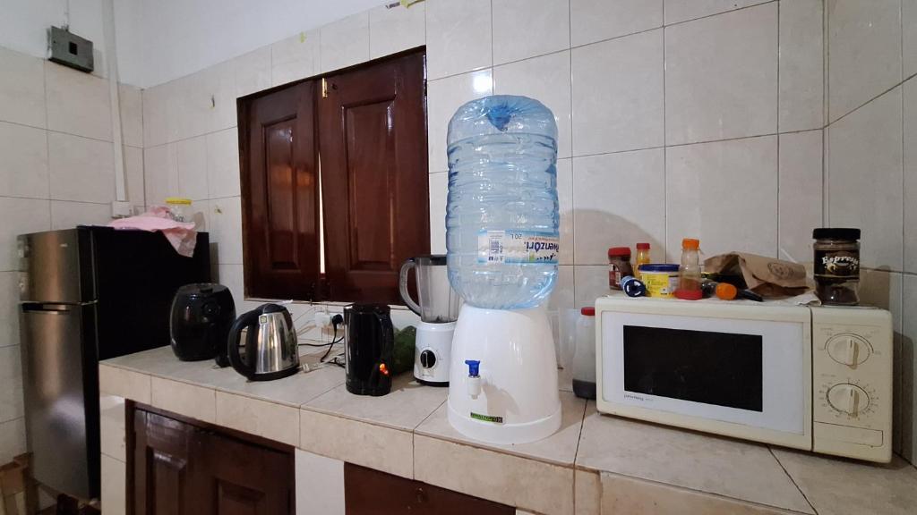 Kuchyň nebo kuchyňský kout v ubytování Jambula Rest Homes