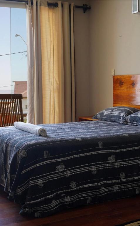 Postel nebo postele na pokoji v ubytování El Hueco Villas