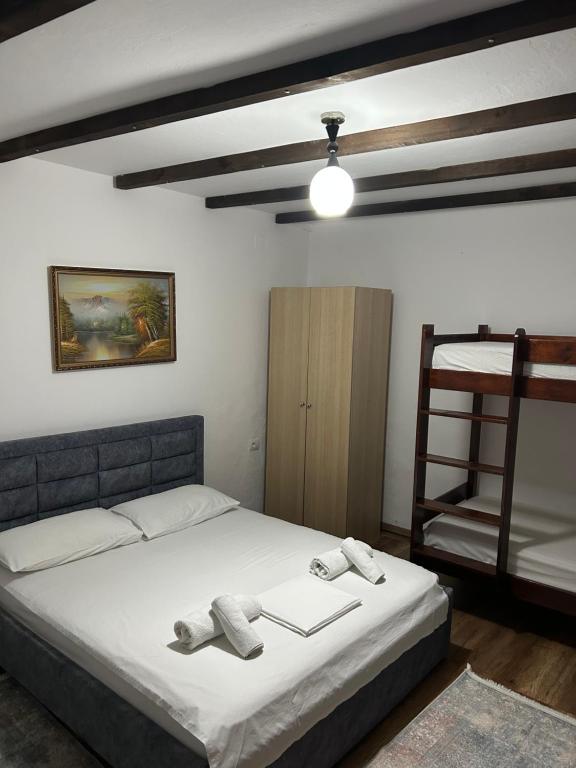 Cama o camas de una habitación en Aria Baci Guest House