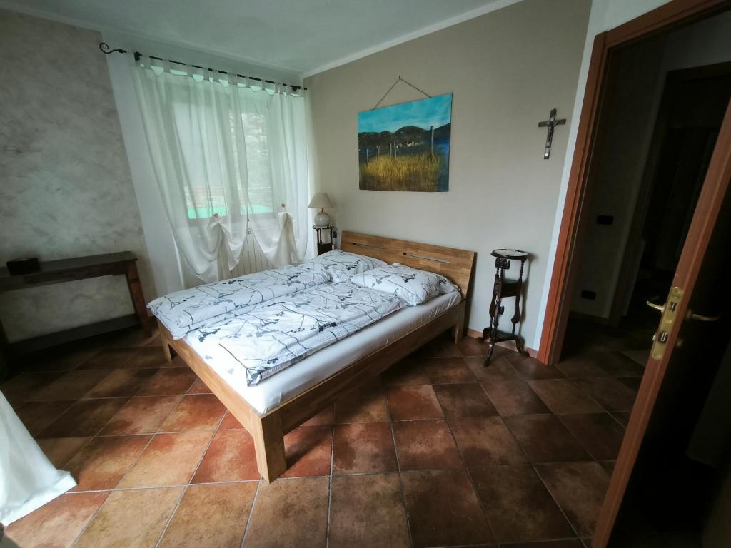 Postel nebo postele na pokoji v ubytování Casa Lucia