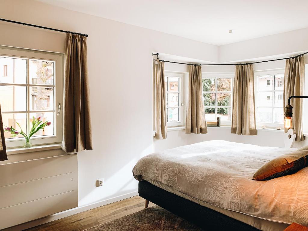 Ένα ή περισσότερα κρεβάτια σε δωμάτιο στο Villakraft