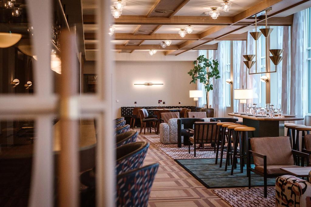 Area soggiorno di De Plesman Hotel The Hague