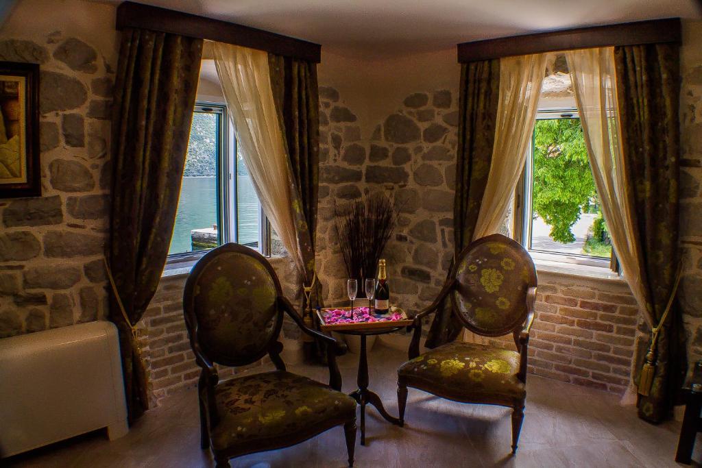 Posezení v ubytování Casa del Sol Rozalija Luxury Rooms