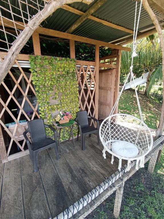 Zahrada ubytování Bayano Ecolodge