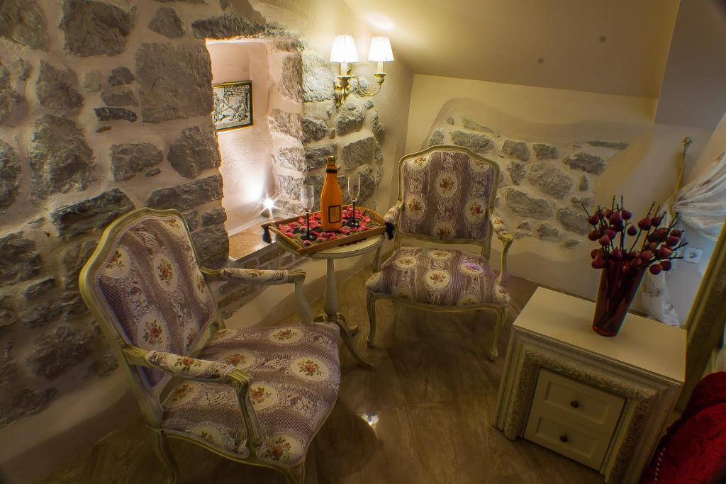 Posezení v ubytování Casa del Sol Rozalija Luxury Rooms