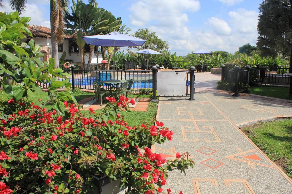 Zahrada ubytování Finca Hotel La Esperanza